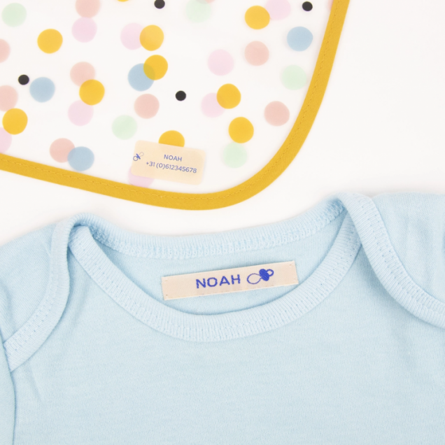 Labels voor baby's en kids Labels voor baby's en kids
