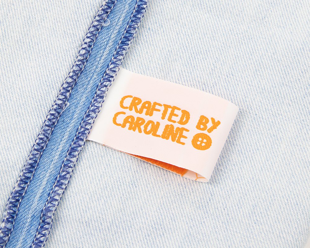 geweven label met eigen logo