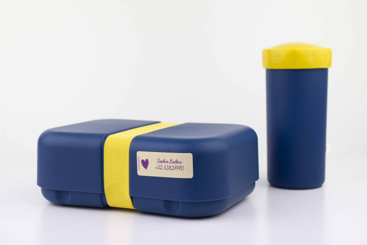 Naamstickers voor op school