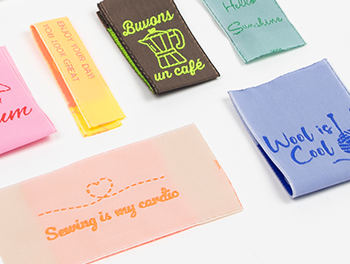 Innaailabels taffeta 