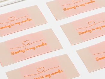 Innaailabels taffeta 