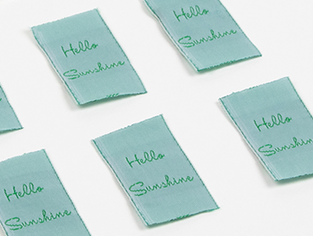 Innaailabels taffeta 